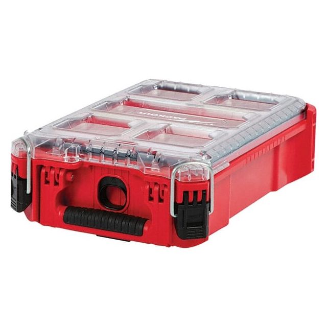 PACKOUT 11 Compartment Red Small Parts Low-Profile Organizer MPN:48-22-8435