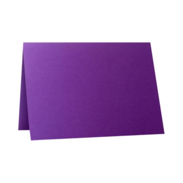 LUX Folded Cards, A1, 3 1/2in x 4 7/8in, Purple Power, Pack Of 500 MPN:FA5010-06-500
