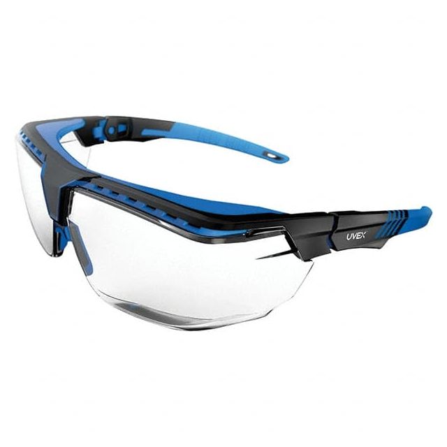Safety Glass: Anti-Reflective & Scratch-Resistant, Polycarbonate, Clear Lenses, Full-Framed, UV Protection MPN:S3853