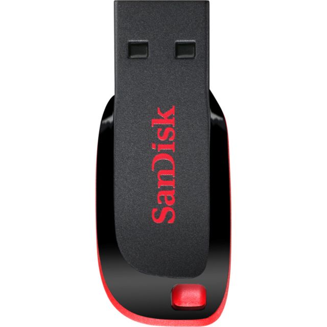 SanDisk Cruzer Blade USB Flash Drive, 64GB (Min Order Qty 2) MPN:SDCZ50-064G-A46