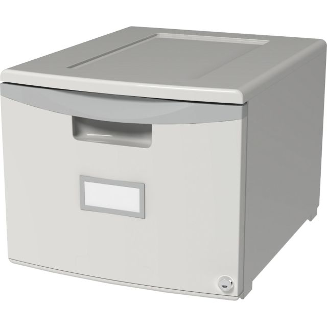 Storex 18in Stackable File Drawer - 1 Drawer(s) - 61261B01C