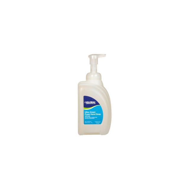 GoVets™ Ultra Green Foam Hand Soap Pump Bottle Fragrance Free 32 oz. Bottle-8/Case 457641