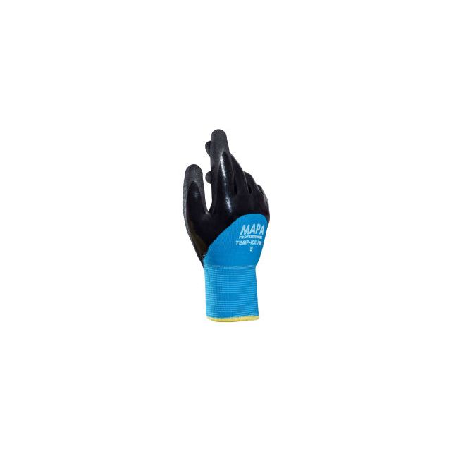 MAPA ® Temp-Ice 700 Nitrile 3/4 Coated Thermal Gloves, 1 Pair, Size 7, 700417