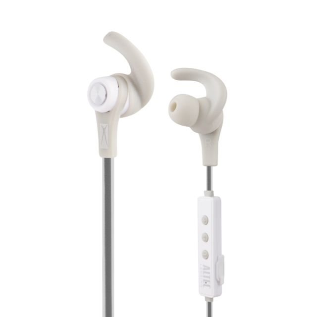 Altec Lansing Sport Waterproof Bluetooth Earbuds, White, MZX857-WHT MZX857-WHT