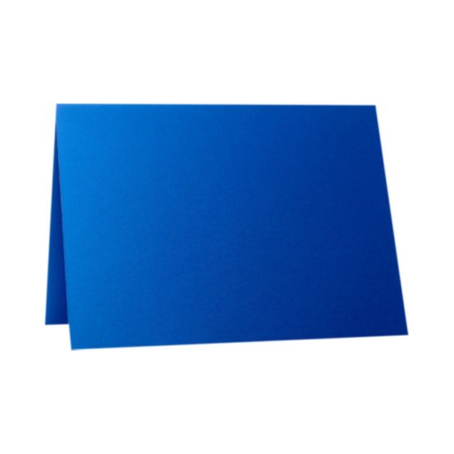 LUX Folded Cards, A2, 4 1/4in x 5 1/2in, Boutique Blue, Pack Of 1,000
