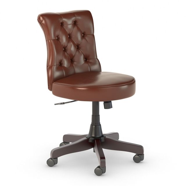 Bush Business Furniture Arden Lane Mid-Back Office Chair, Harvest Cherry, Standard Delivery CH2301CSL-03