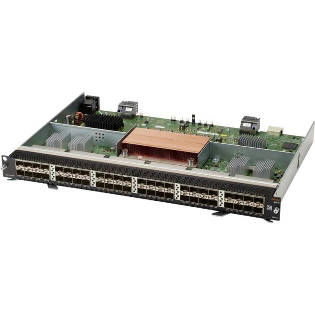 Aruba 6400 48-port 10/25GbE SFP28 Module - For Data Networking, Optical NetworkOptical Fiber25 Gigabit Ethernet - 48 x Expansion Slots - SFP28 MPN:R0X44A