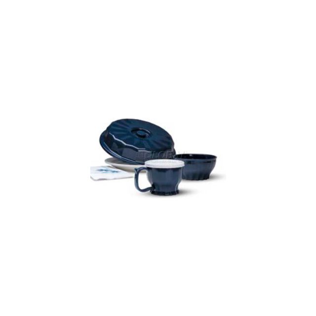 Dinex DX9300B50 - Tropez Bowl High-Temp 9 Oz. 48/Cs Dark Blue DX9300B50