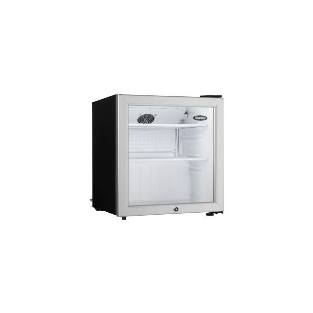 Danby® Compact Refrigerator 1 Glass Door 1.6 Cu.Ft. Capacity DAG016A2BDB