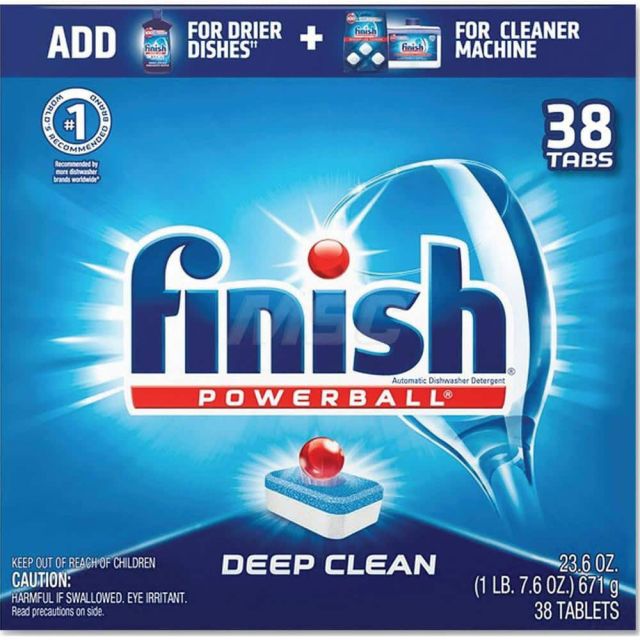 Dish Detergent, Type: Powerball Dishwasher Tabs , Form: Solid , Container Size: 0.71 oz , Container Type: Tablet , Scent: Fresh