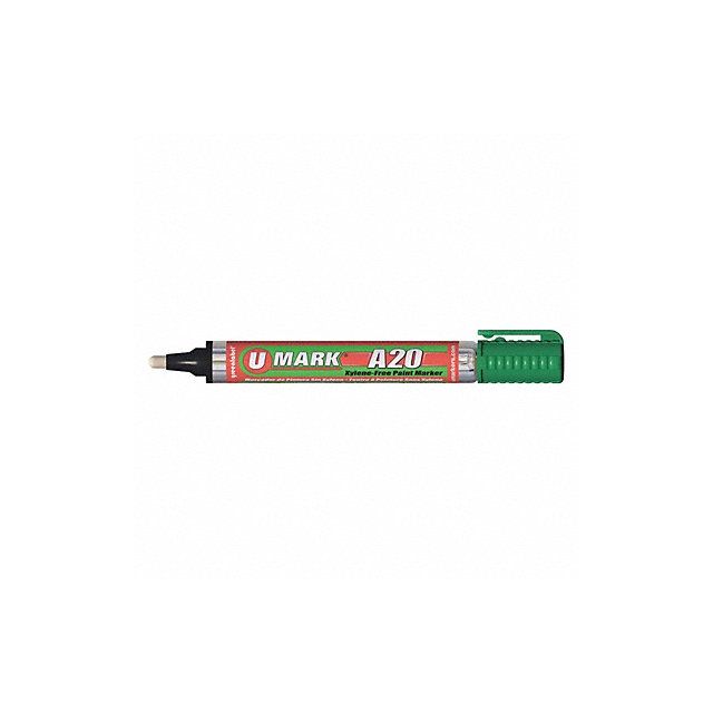 Paint Marker with Reversible Tip Green MPN:10703