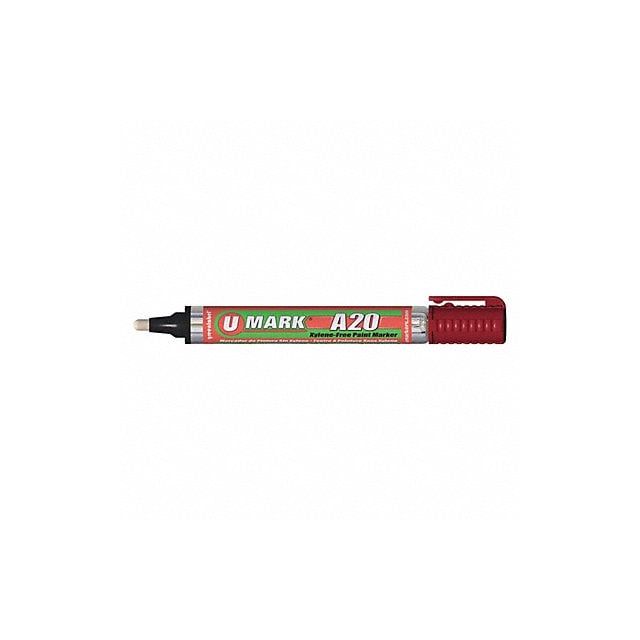 Paint Marker with Reversible Tip Red MPN:10704