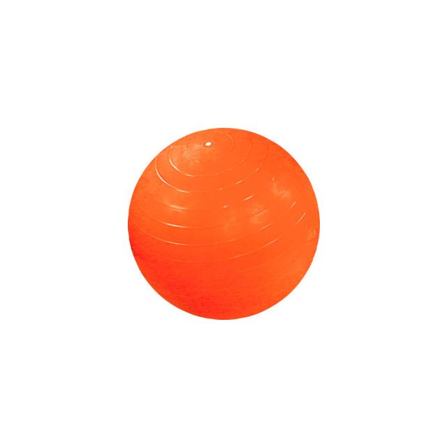 CanDo® Inflatable Exercise Ball, Orange, 55 cm (22