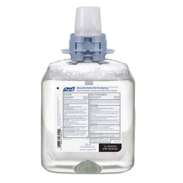 1,200 mL Plastic Bottle Foam Hand Sanitizer