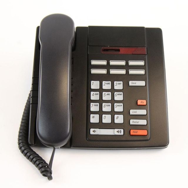 Aastra M8009 Corded Single-Line Phone, Ash, Refurbished MPN:A0404589