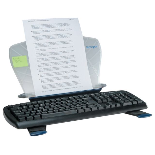 Kensington InSight Desktop Adjustable Book And Copyholder (Min Order Qty 2) K62097F