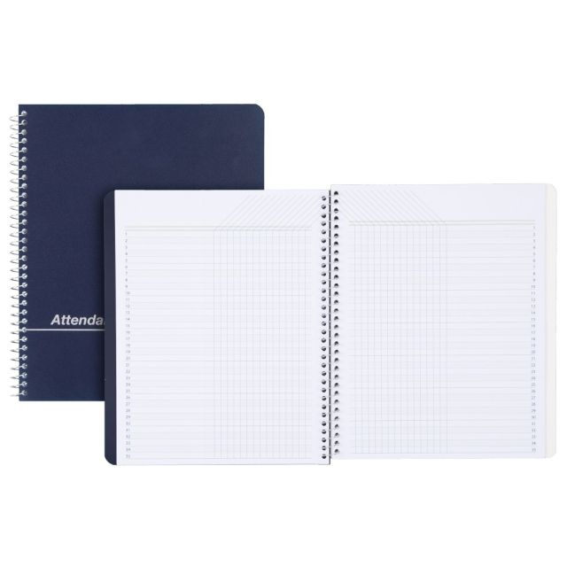 Mead Teachers Class Record & Roll Book, 8 1/2in x 11in, Assorted Colors (No Color Choice) (Min Order Qty 7) MPN:50153