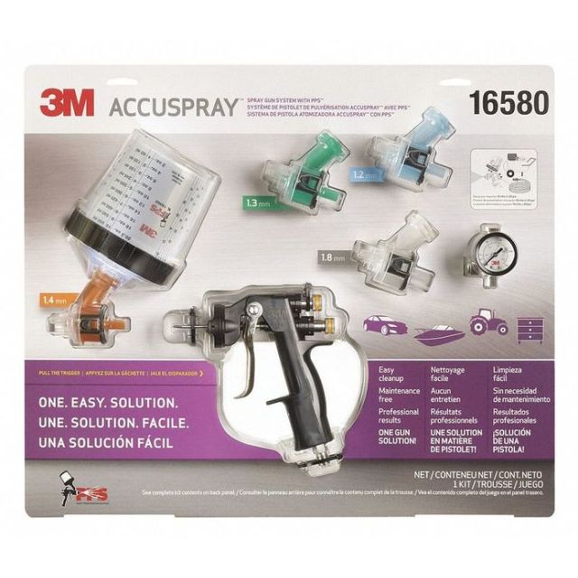 Spray Gun Kit Cup Capacity 20.3 oz. MPN:16580