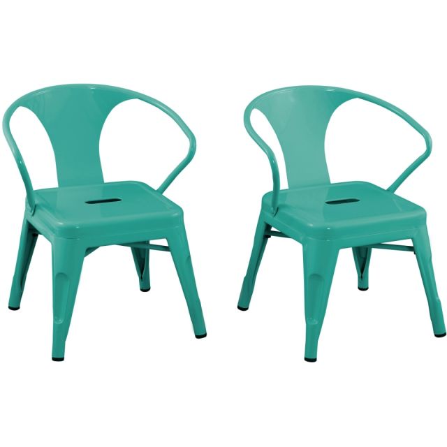 Ace Industrial Kids Activity Chairs, Teal, Set Of 2 Chairs MPN:256701