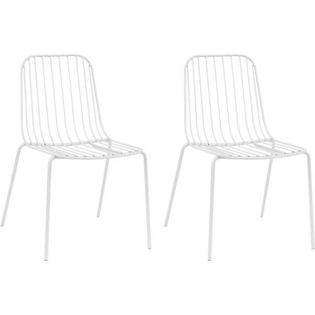 Ace Childrens Activity Chairs, White, Set Of 2 Chairs MPN:259701
