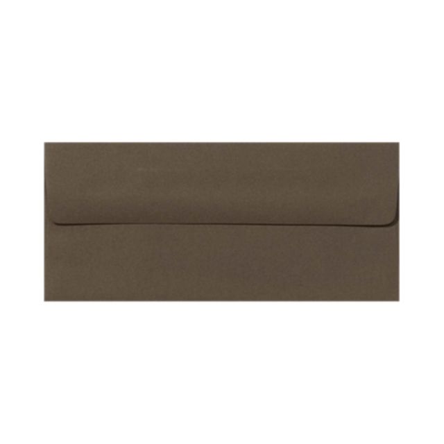 LUX #10 Envelopes, Peel & Press Closure, Chocolate Brown, Pack Of 500 MPN:EX4860-17-500