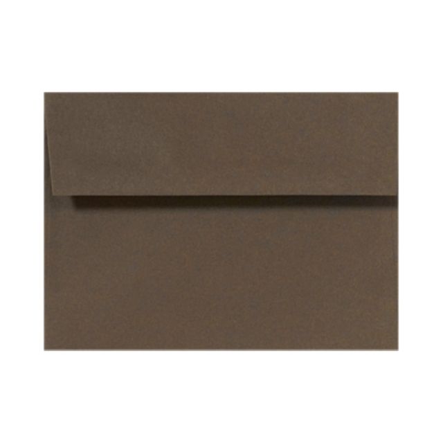 LUX Invitation Envelopes, A6, Peel & Press Closure, Chocolate Brown, Pack Of 1,000 MPN:EX4875-17-1M