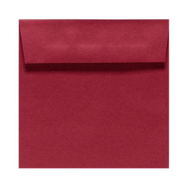 LUX Square Envelopes, 5 1/2in x 5 1/2in, Peel & Press Closure, Garnet Red, Pack Of 250 MPN:EX8515-26-250