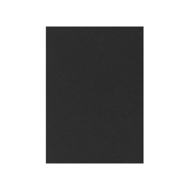LUX Flat Cards, A1, 3 1/2in x 4 7/8in, Midnight Black, Pack Of 50 (Min Order Qty 5) MPN:EX4010-56-50