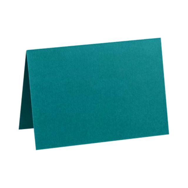 LUX Folded Cards, A2, 4 1/4in x 5 1/2in, Teal, Pack Of 50 (Min Order Qty 3) MPN:EX5020-25-50