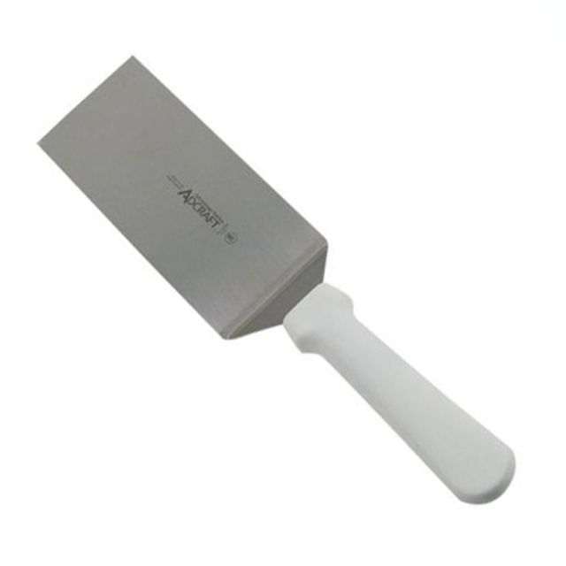 Adcraft Stainless Steel Turner, 3in x 6in, White (Min Order Qty 2) MPN:CUT-T63WH