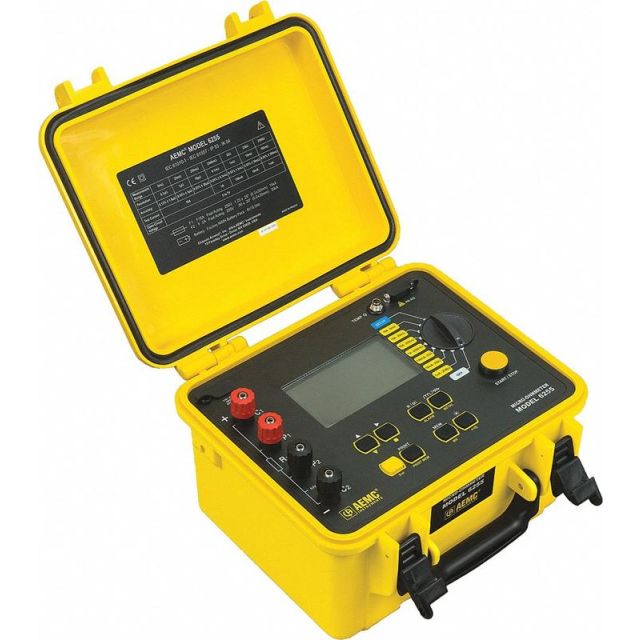 Micro Ohmmeter 2500 ohm Max Backlit LCD MPN:6255