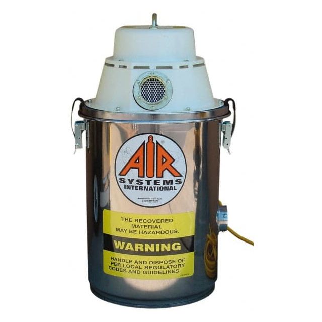 Toxic Dust Cleaner: Electric, HEPA Filter, 2 gal Capacity MPN:AV-2