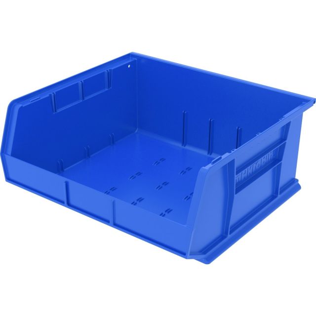 Akro-Mils AkroBin Storage Bin, Medium Size, 7in x 16 1/2in x 14 3/4in, Blue (Min Order Qty 2) MPN:30250BLUE