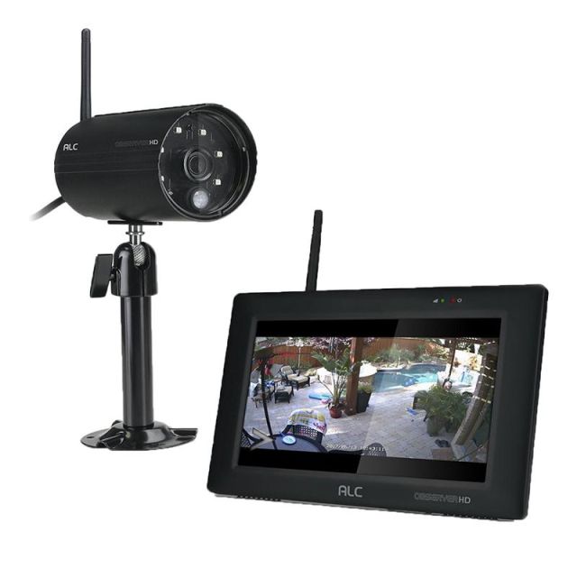 ALC 4-Channel Surveillance System With 1 Full HD Camera And 7in Touch-Screen Monitor, AWS337 AWS337