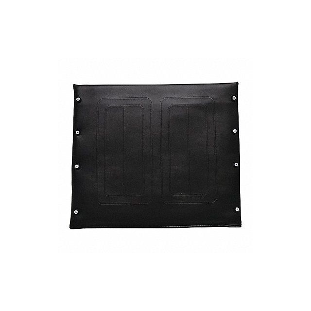 Vinyl Seat Upholstery 22 W 10 Hole Black MPN:64831-A3