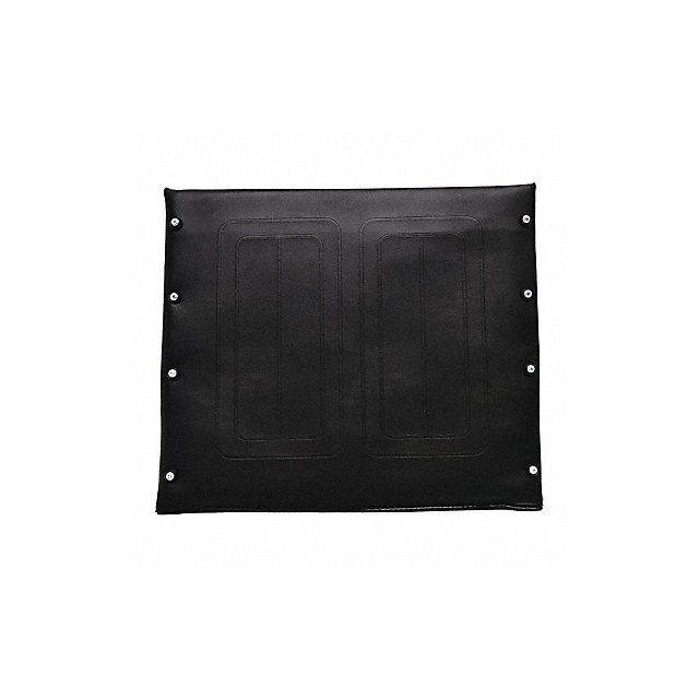 Vinyl Seat Upholstery 18 W 8 Hole Black MPN:779-A3
