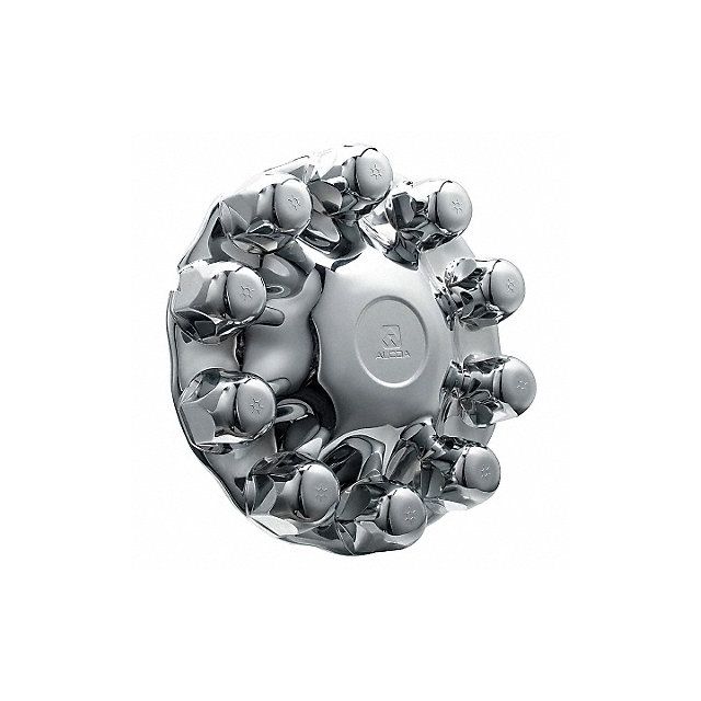 Front Hub Cover 33mm Chrome 086100B Vehicle Cleaning