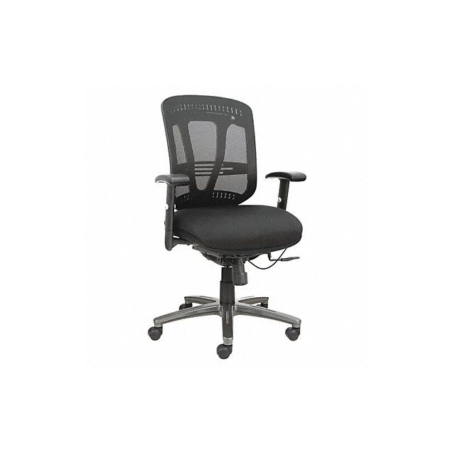 Desk Chair Mesh Black 18 to 22 Seat Ht MPN:ALEEN4217
