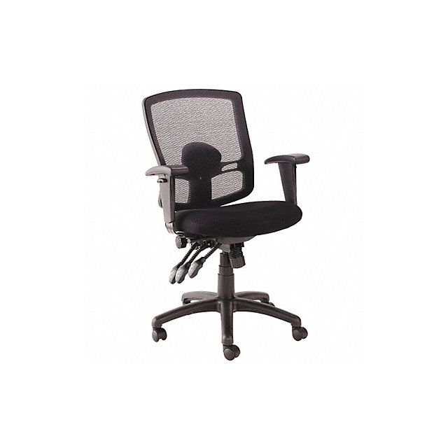 Desk Chair Mesh Black 18 to 21 Seat Ht MPN:ALEET4017