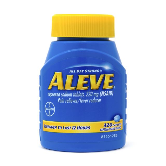 Aleve All Day Strong Naproxen Sodium, 220mg, Bottle Of 320 Tablets (Min Order Qty 2) MPN:29317