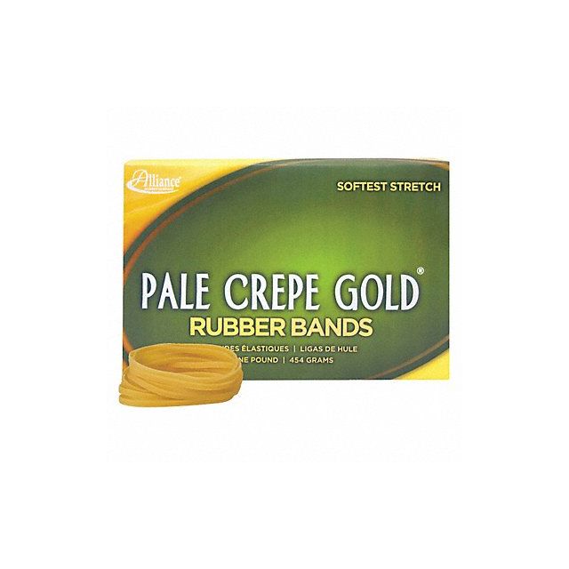 Rubber Bands Size#117B Pale Crepe Gold MPN:21405