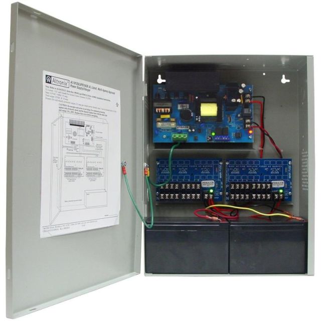 Altronix AL1012ULXPD16CB - Power adapter (wall mountable) - AC 115 V - output connectors: 16 MPN:AL1012ULXPD16CB