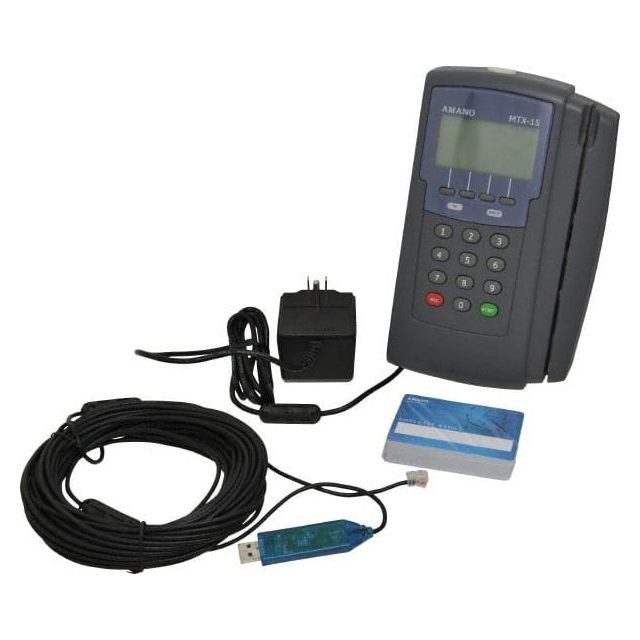 120 VAC, Digital Plastic Automatic Time Clock and Recorder MPN:MTX-15/A300