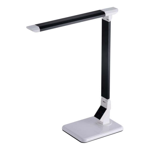 Bostitch Touch-Panel LED Desk Lamp, 17-3/4inH, Black MPN:VLED1500