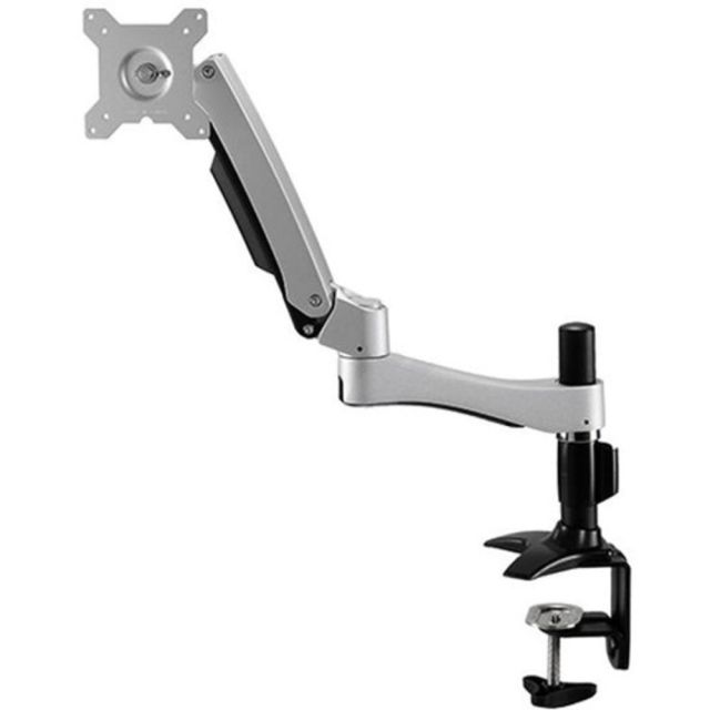 Amer Mounts Long Articulating Monitor Arm with Clamp Base for 15in-26in LCD/LED Flat Screens - Supports up to 22lb monitors, +90/- 20 degree tilt and VESA 75/100 MPN:AMR1ACL
