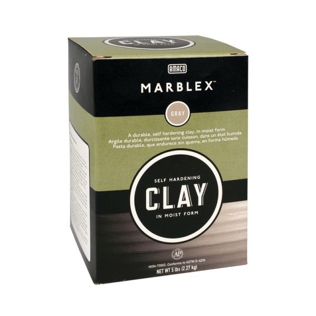 AMACO Marblex Self-Hardening Clay, 25 Lb MPN:AMA47340B