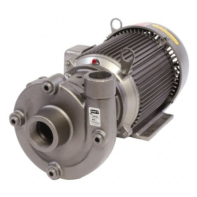 AC Straight Pump: 230/460V, 5 hp, 3 Phase, Cast Iron Housing, Stainless Steel Impeller MPN:3152-999-95