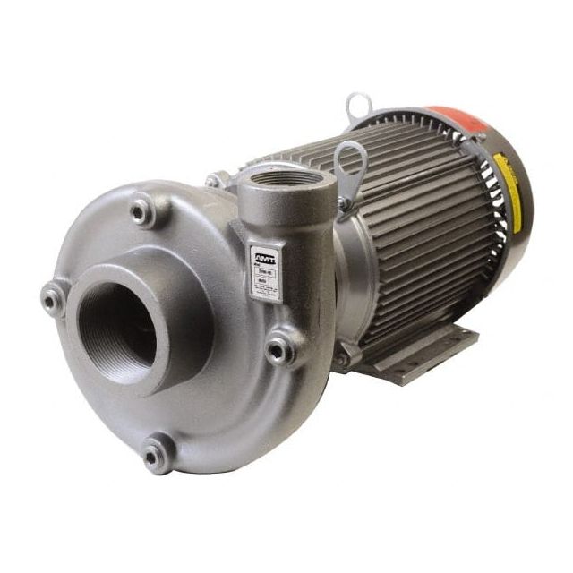 AC Straight Pump: 230/460V, 15 hp, 3 Phase, Cast Iron Housing, Stainless Steel Impeller MPN:4251-999-95