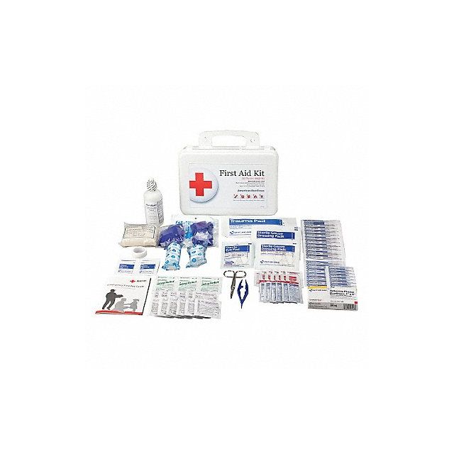 First Aid Kit Bulk White 107 Pcs 25 Ppl 711123 Work Safety Protective Gear