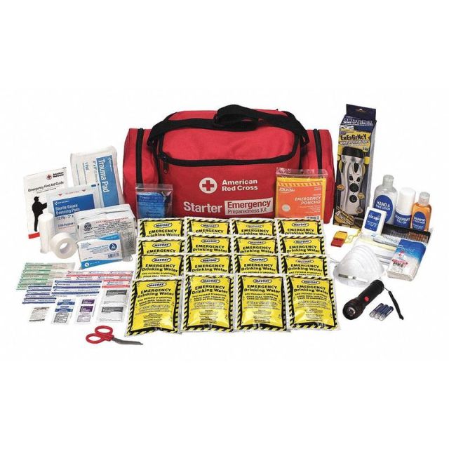 First Aid Kit Nylon 7 H x 17 W x 9 D MPN:91050